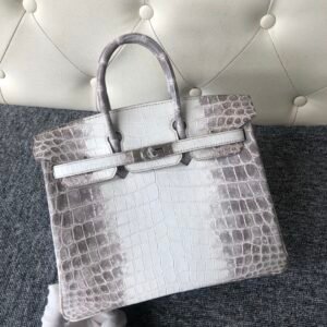 Hermes Himalayan crocodile skin